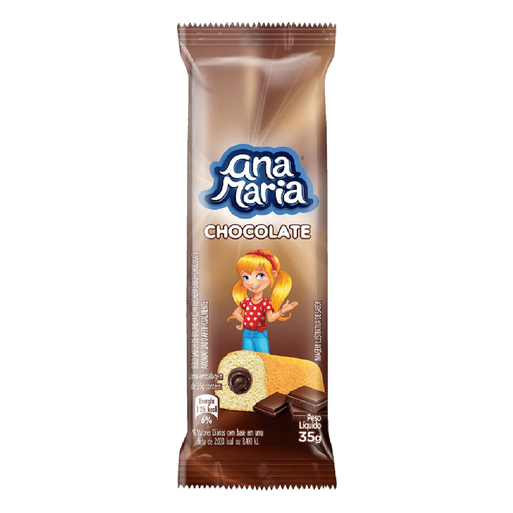 Bolinho Ana Maria Chocolate 35g